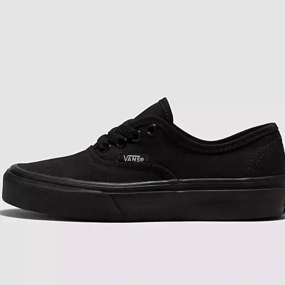 Vans Lace up Blackout Shoe